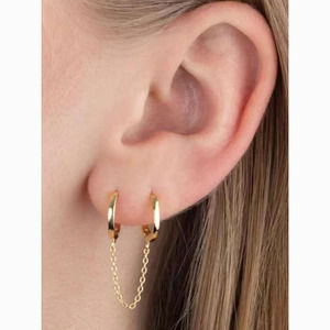 3/$30 Chain Double Ear Cuff Earring